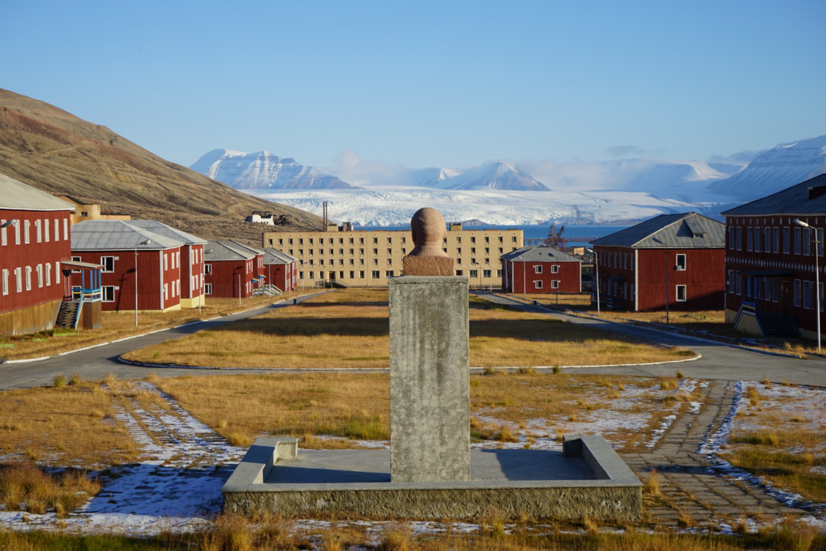 Photo of Svalbard used on the publication’s cover.