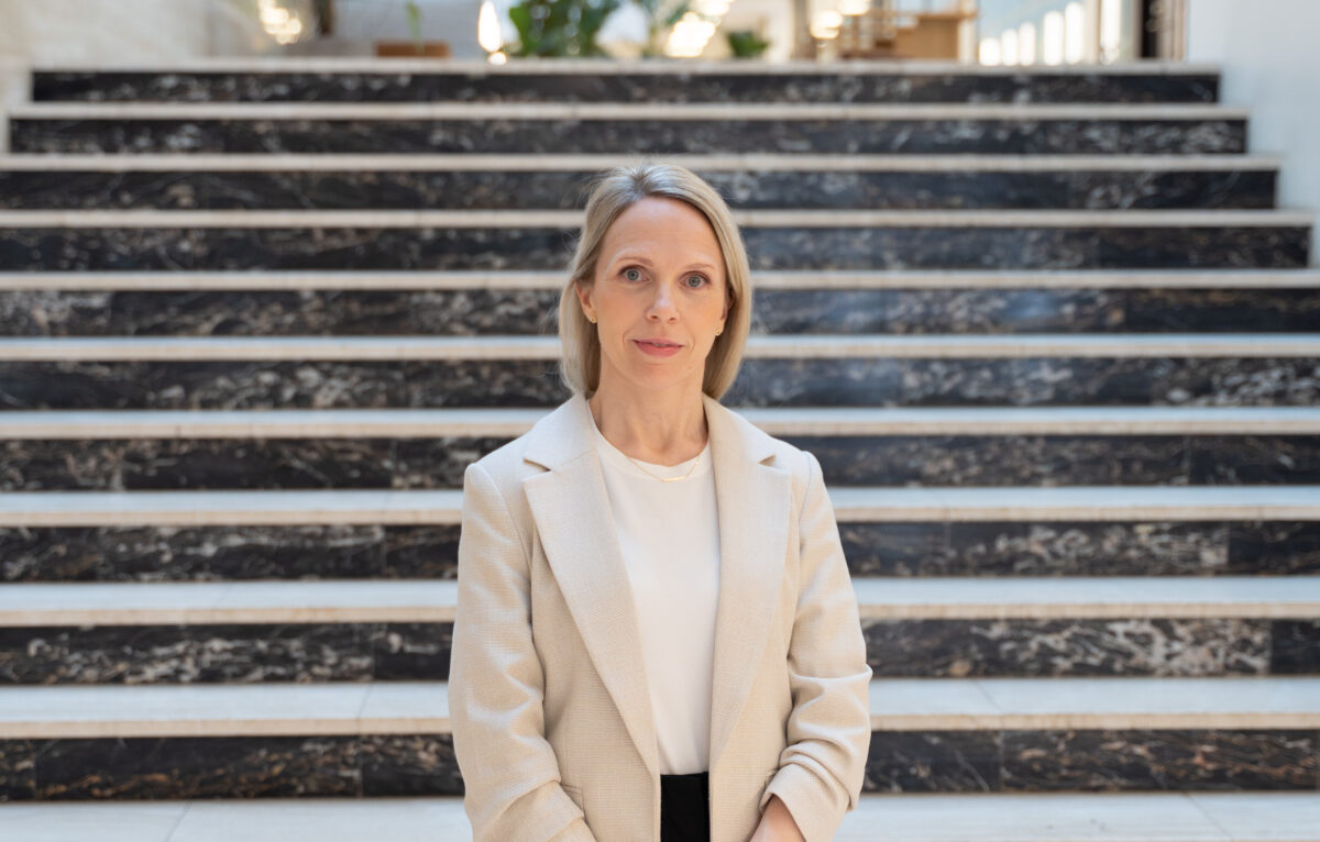 Photo of Katja Kärkkäinen, HR Director at Hybrid CoE